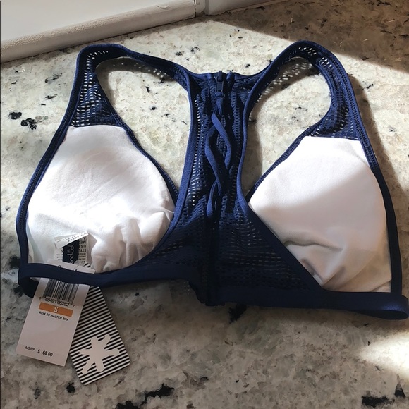 Splendid Topanga Stripe Racerback Top Small - Picture 3 of 5